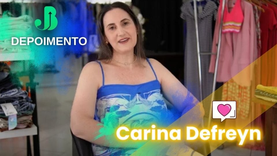 Vídeo de depoimento de Carina